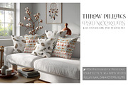 Throw Pillows Mockups, a Household Mockup by mock-ups (Thumbnail 1 of 31)