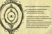 GLOSSY PRINT. Grunge action(V. base), an Action Add-On by Textexp (Thumbnail 2 of 12)