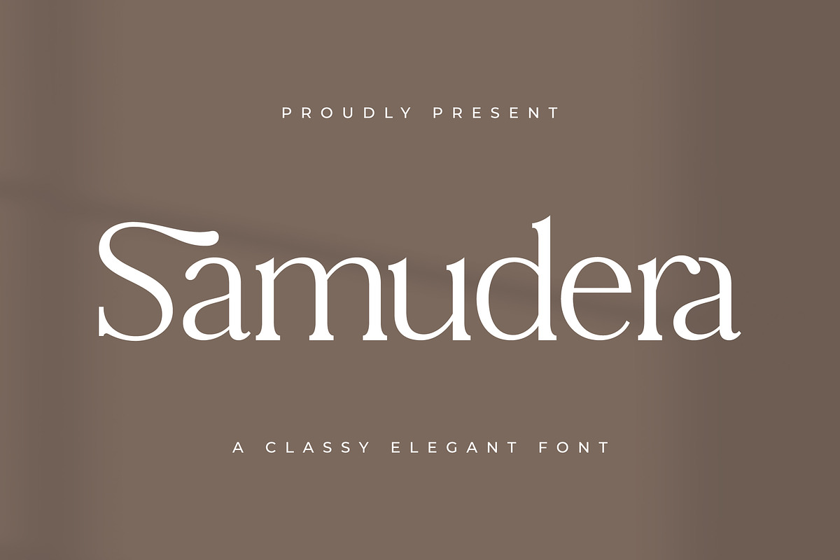 Samudera Classy Elegant Font, a Serif Font by Storytype Studio (Photo 1 of 15)