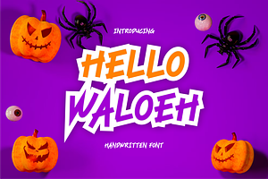 Hello Waloeh font