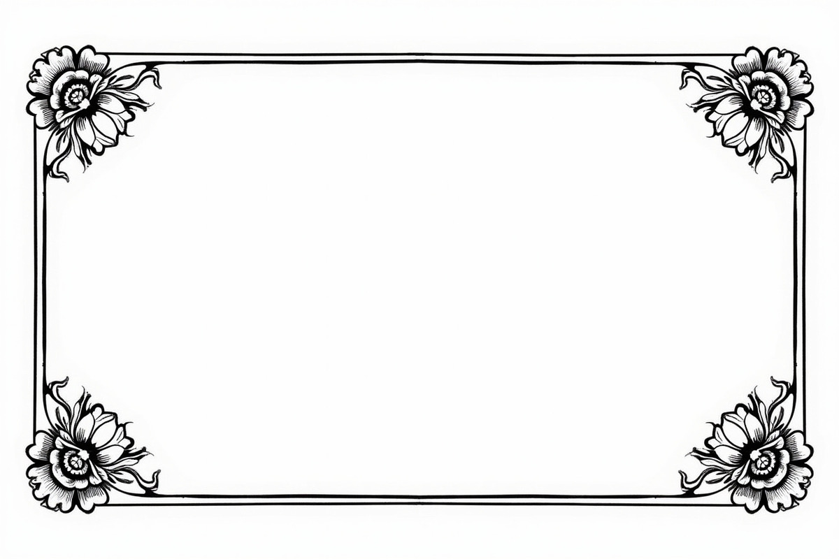 Floral Laser Cut Frame Bundle, an Illustration by Designs_River (Photo 9 of 9)