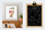 Continuous Line Art Collection, a Food Illustration by IllarArt (Thumbnail 6 of 9)