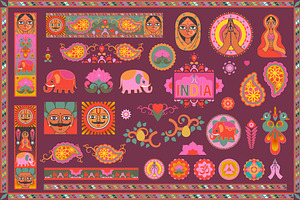 INDIA Illustrations