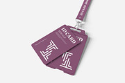 Corporate ID Card Mockup, an Advertising Mockup by Indah (Thumbnail 6 of 6)