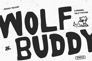 Wolf Buddy - Display Bold Typeface