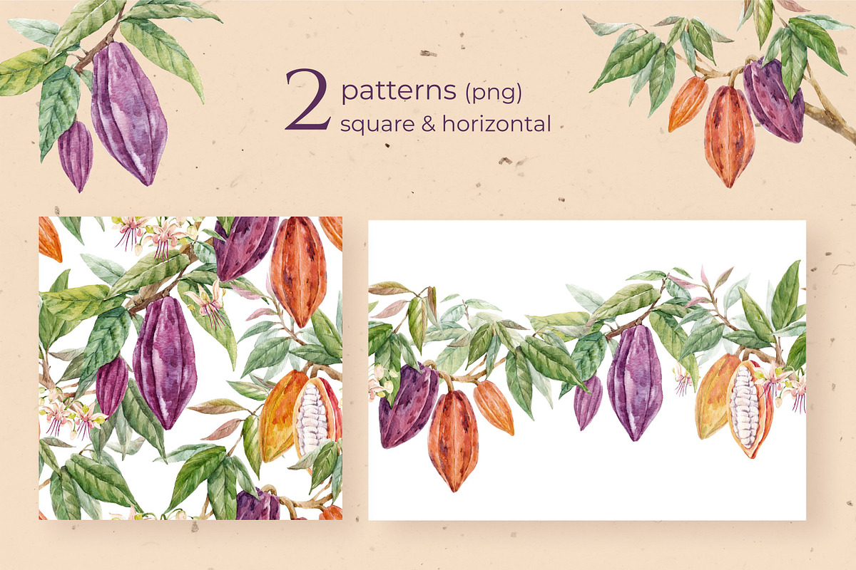 Aromatic Cocoa Watercolor Set, a Graphic by Lembrik's Artworks (Photo 4 of 5)