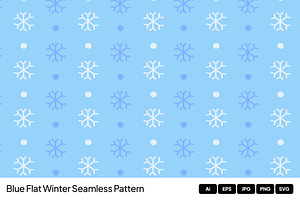 Winter Seamless Pattern Illustration
