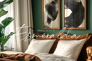 ESMERALDA | Frame mockup set
