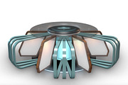 TV Studio News Desk 7, a Furniture 3D Model by akerStudio (Thumbnail 1 of 10)