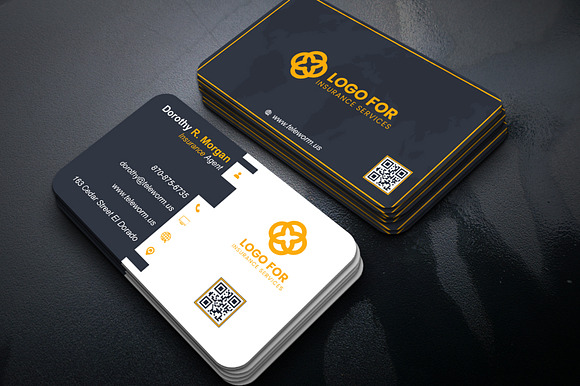 Quick Business Card Template PSD preview 5