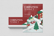 Christmas Market Poster Template, a Poster Template by BrandPacks (Thumbnail 3 of 5)
