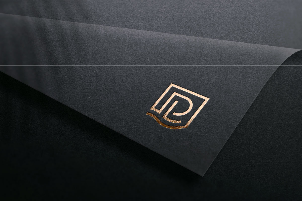 Mordant Luxury Brand DL logo Design preview 2