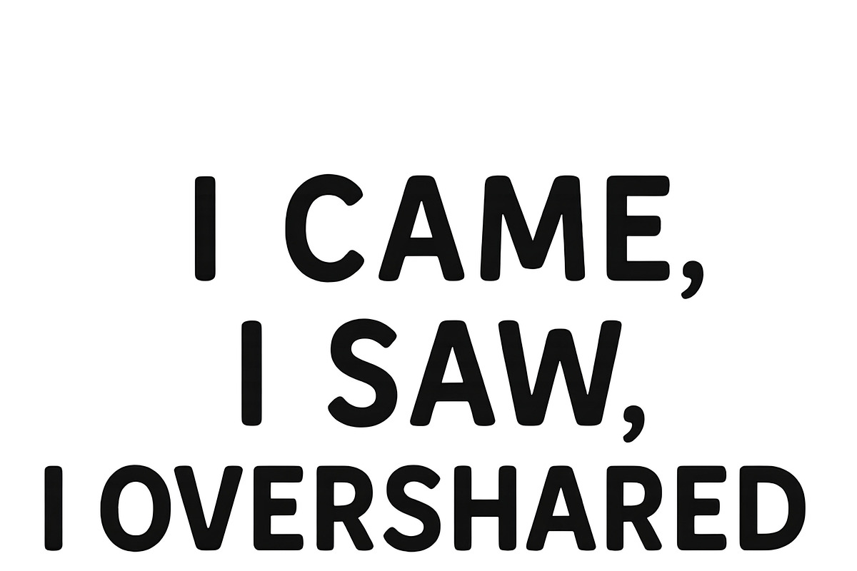 Text illustration with phrase I came, an Illustration by Dvoevnore photos