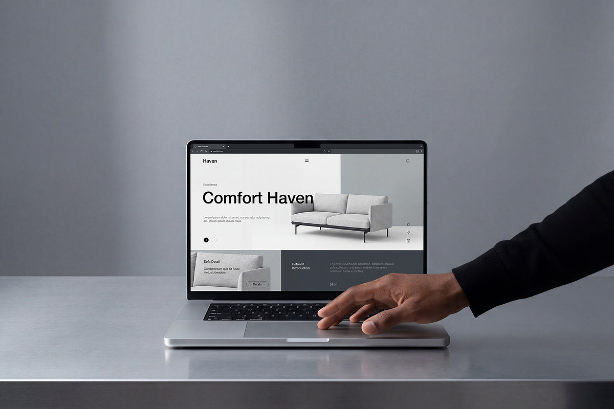 MacBook Screen Presentation Mockups, a Mac Mockup by Dikarte.Store (Photo 6 of 17)