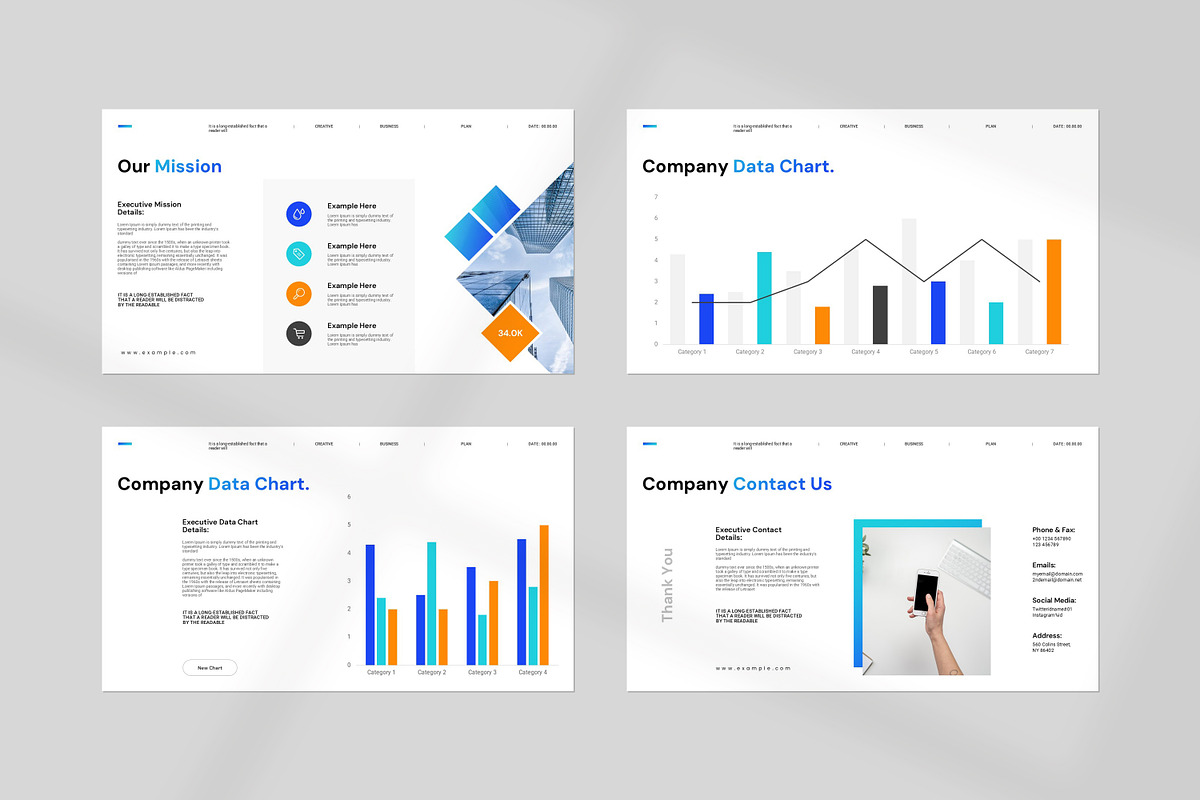 Business Plan Presentation Template, a Presentation Template by PrintIdea (Photo 7 of 7)