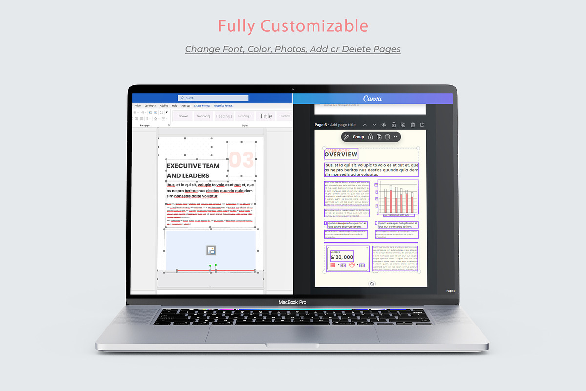 WhitePaper Template | Canva, Word, a Brochure Template by DesVert (Photo 4 of 6)