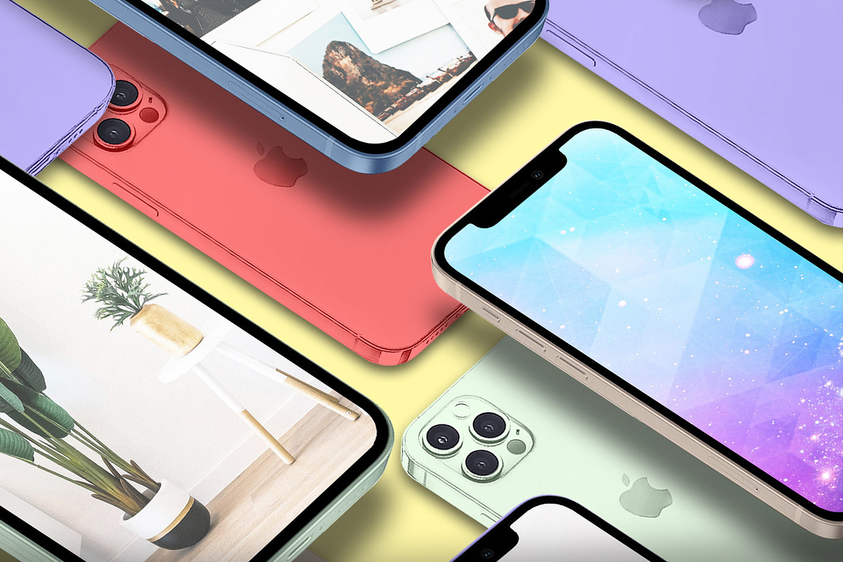 3D iPhone Presentation Mock-Up 09, an iPhone Mockup by Graphicsworld125 (Photo 4 of 8)