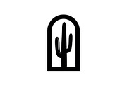 Cactus Arch Silhouette Bundle, an Illustration by Designs_River (Thumbnail 16 of 31)