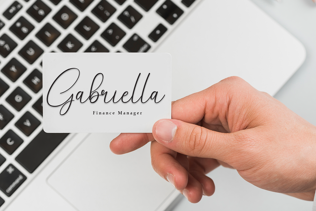 Birthday | Script Font, a Handwritten Font by Scratchones (Photo 5 of 9)