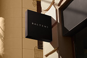Logo Mockup Modern Black Sign, a Product Mockup by Asylab (Thumbnail 6 of 7)