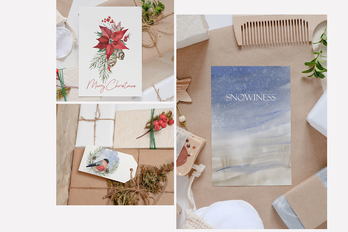 Zero Waste Christmas Mockup Noel, a Mockup by NataliArkushArt (Photo 11 of 20)