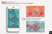 88 Procreate Lunar New Year Brushes, a Brush Add-On by CC CREATIVE CO (Thumbnail 15 of 17)