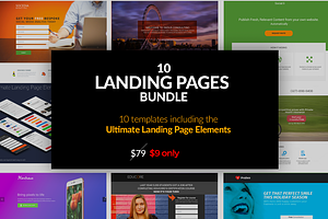 Landing Pages Bundle Pack