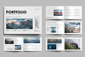 Landscape Photography Portfolio, a Magazine Template by MightyDesign