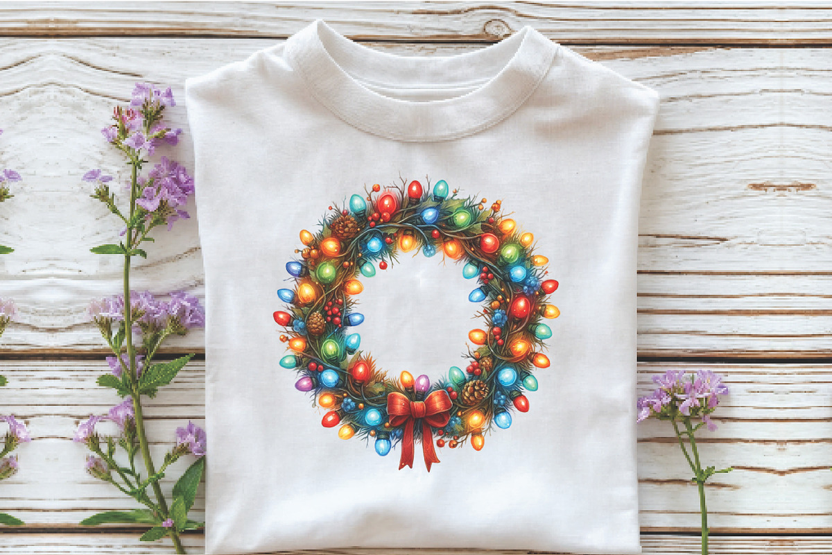 Christmas Light Clipart, an Illustration by Libby Wishes (Photo 8 of 8)