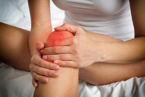 Woman Holding Knee With Pain, a Health & Medical Photo by Davizro's Market