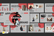 Apparel Fashion Brand Google Slides, a Presentation Template by Loin Studio (Thumbnail 1 of 4)