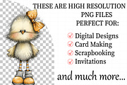 Funny Pink Easter Clipart, an Illustration by Daily.Designs (Thumbnail 2 of 6)