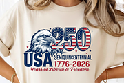 USA 250th Anniversary PNG, a Graphic by Vector Portal (Thumbnail 6 of 6)