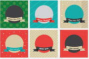 Make a hipster santa card, an Illustration by jenny lipets (Thumbnail 2 of 5)