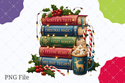 Christmas Book PNG Clipart, an Illustration by designcity5 (Thumbnail 1 of 4)