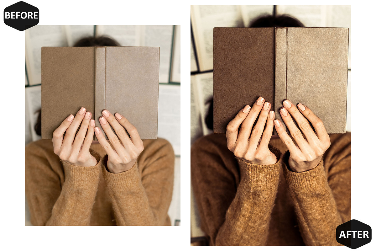 12 Bookends Photoshop Actions, an Action Add-On by Hue Palettte Studio (Photo 6 of 10)