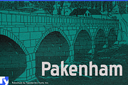 Pakenham, a Sans Serif Font by Typodermic Fonts Inc.