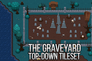 The Graveyard - Top Down Tileset