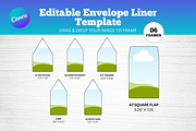 Canva Envelope Liner Template, a Card Template by Snapybiz (Thumbnail 1 of 9)