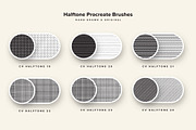 Retro Halftone Procreate Brushes, a Brush Add-On by Creative Veila (Thumbnail 8 of 9)