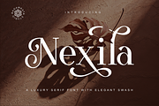 Nexila - Luxury Serif Font, a Serif Font by RagamKata (Thumbnail 1 of 9)