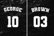 Sporty Varsity Font, a Slab Serif Font by Authentic Studio (Thumbnail 5 of 7)