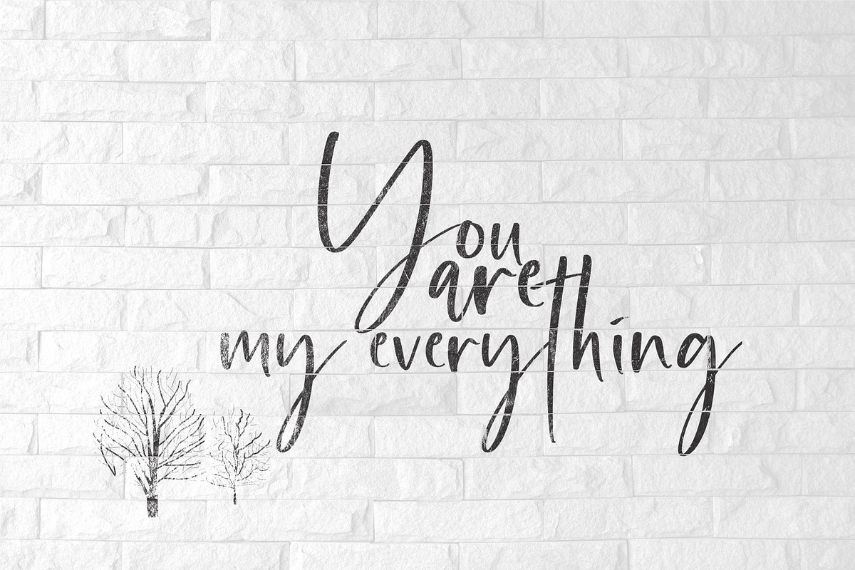 Sallystar Handwritten Font, a Script Font by Lythcreative (Photo 7 of 8)