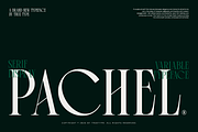 TRT Pachel Luxury Editorial Serif, a Serif Font by truetype (Thumbnail 1 of 15)