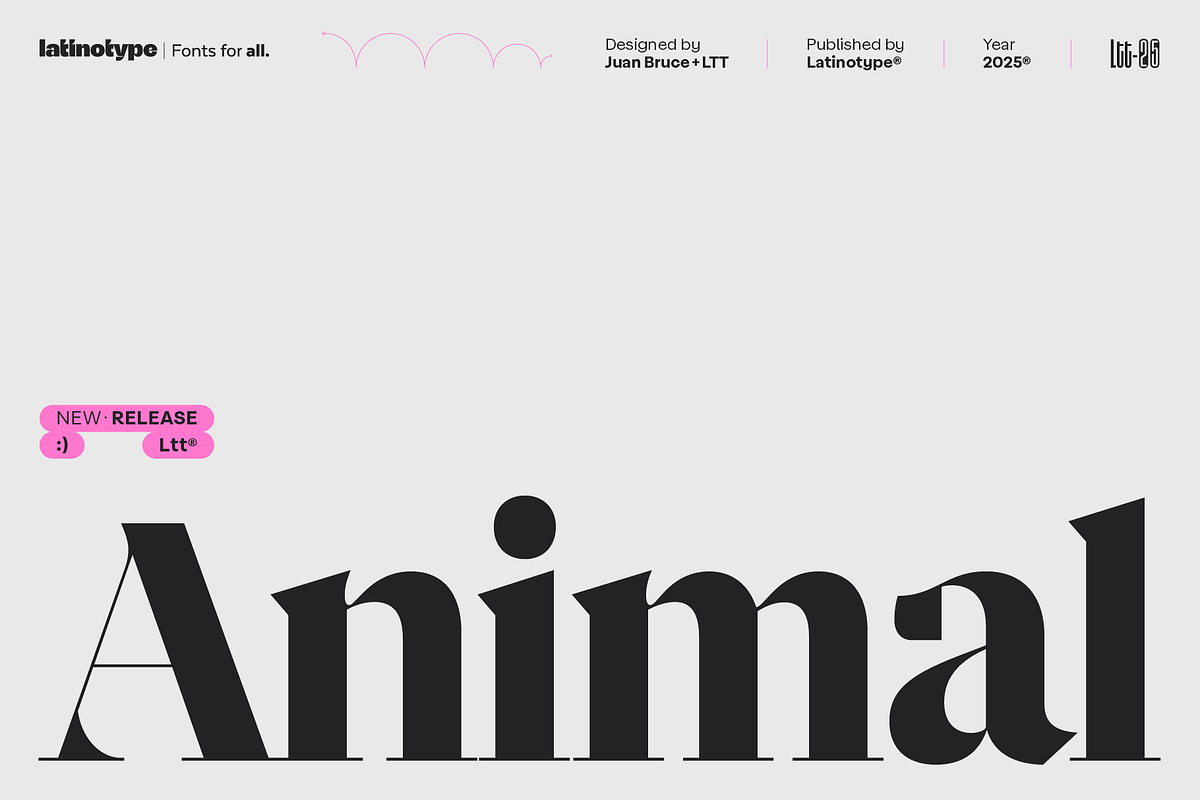 Animal, a Serif Font by Latinotype (Photo 1 of 14)