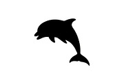 Dolphin Jumping Silhouette Vector, an Illustration by Designs_River (Thumbnail 6 of 51)