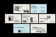 Minimal Gradient Portfolio PPT, a Presentation Template by Neermana (Thumbnail 4 of 4)