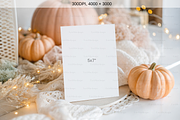 Autumn Wedding Invitation Mockup, an Advertising Mockup by TatiMockup (Thumbnail 2 of 4)