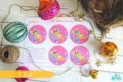 Animated Christmas Ornaments, an Illustration by Jeca Martinez (Thumbnail 3 of 11)