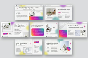 Creative Resume Portfolio Powerpoint